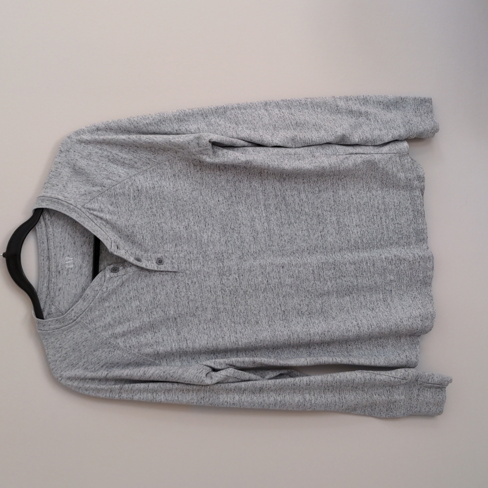 Grey Marl GAP Henley